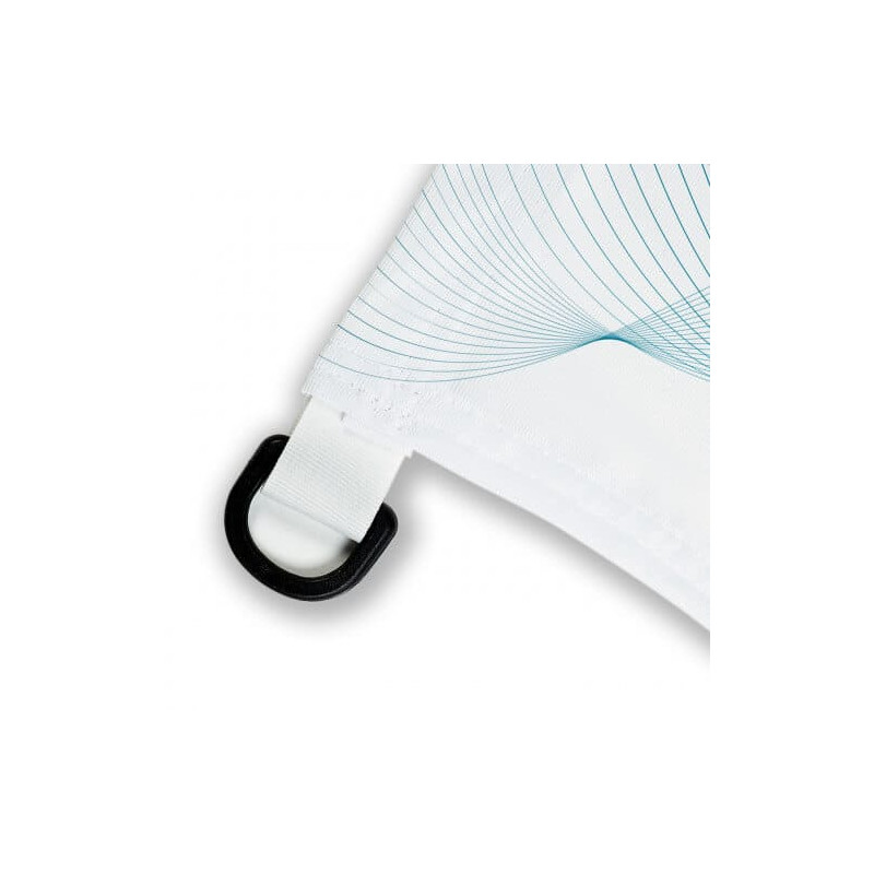 Bandera con anillas — vista 2