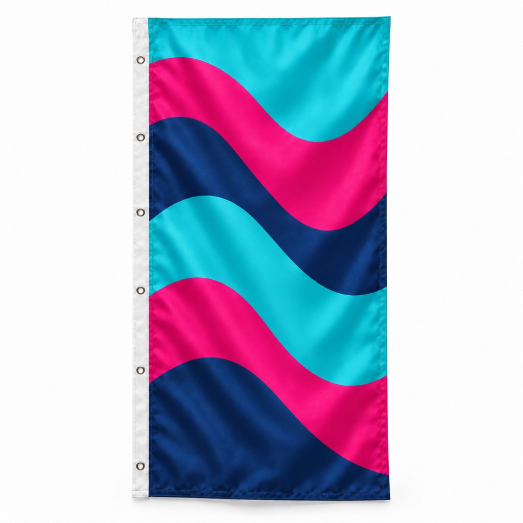 Bandera con ollaos sin vaina