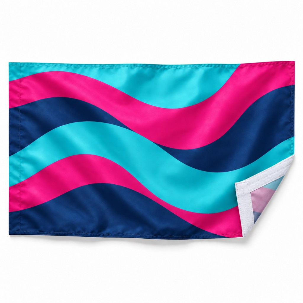 Bandera con velcro